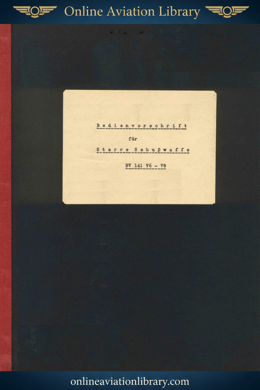 Cover - BDV Schusswaffe V6-V8
