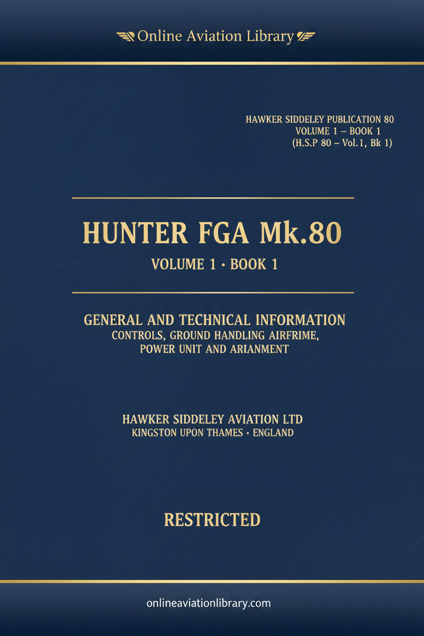 Cover - Hunter FGA Mk.80 Vol.1 Bk.1