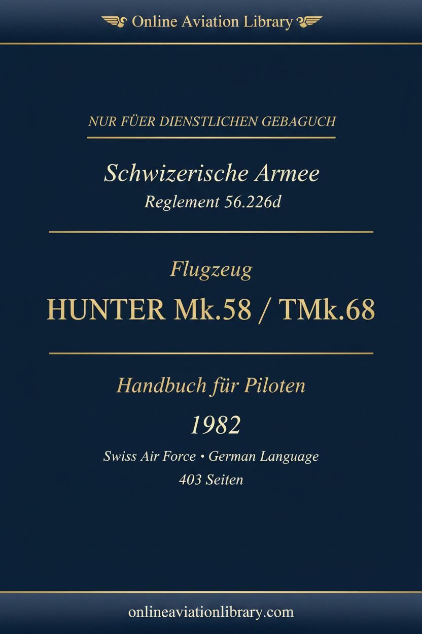 Cover - Hunter Swiss Handbuch