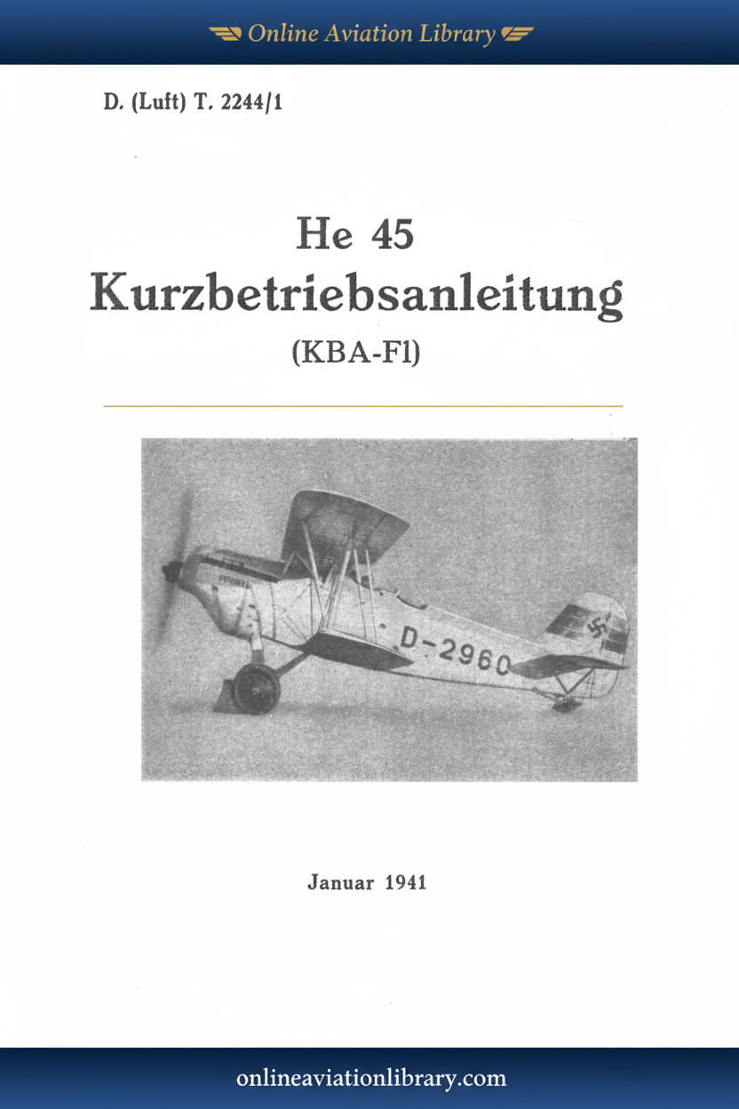 Cover - KBA-Fl D.Luft T.2244/1