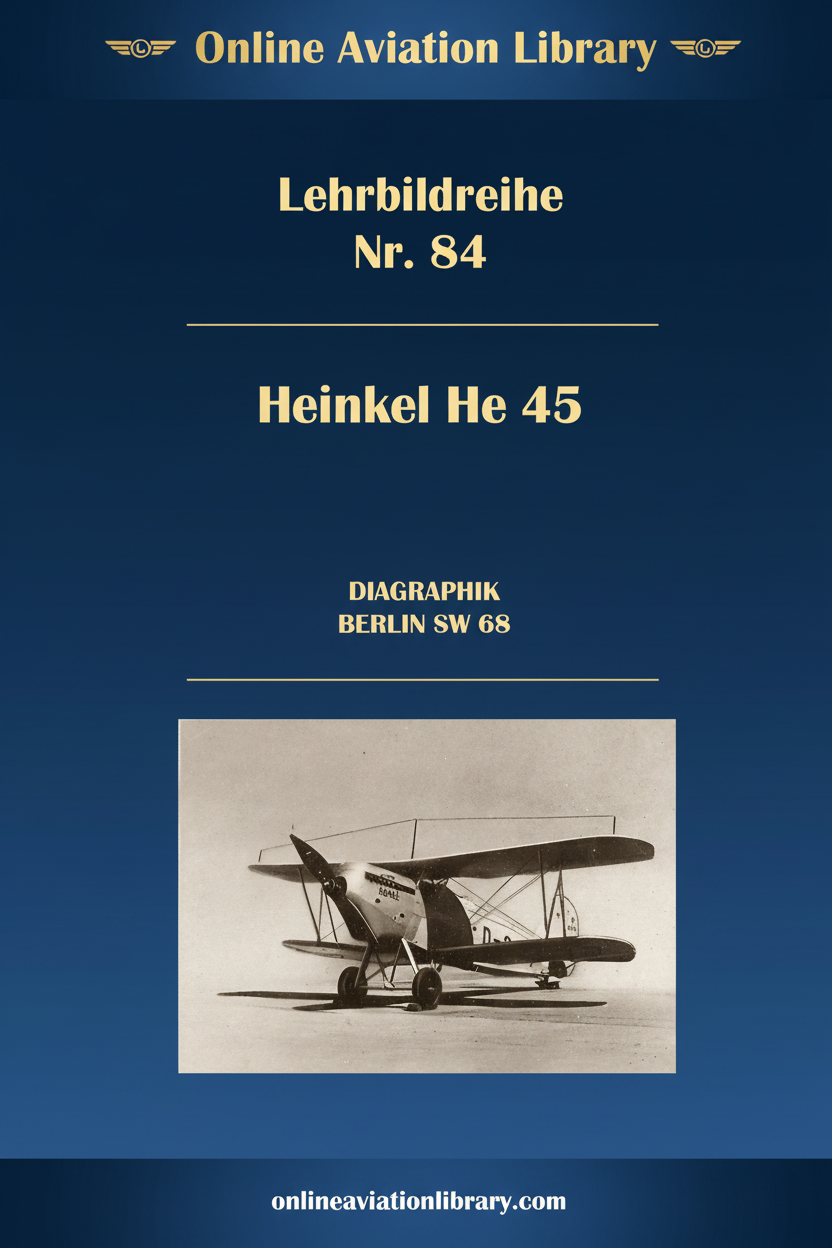 Cover - Lehrbildreihe Nr.84