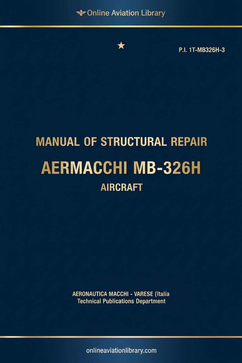 Cover Page 1 – MB-326H Manual of Structural Repair