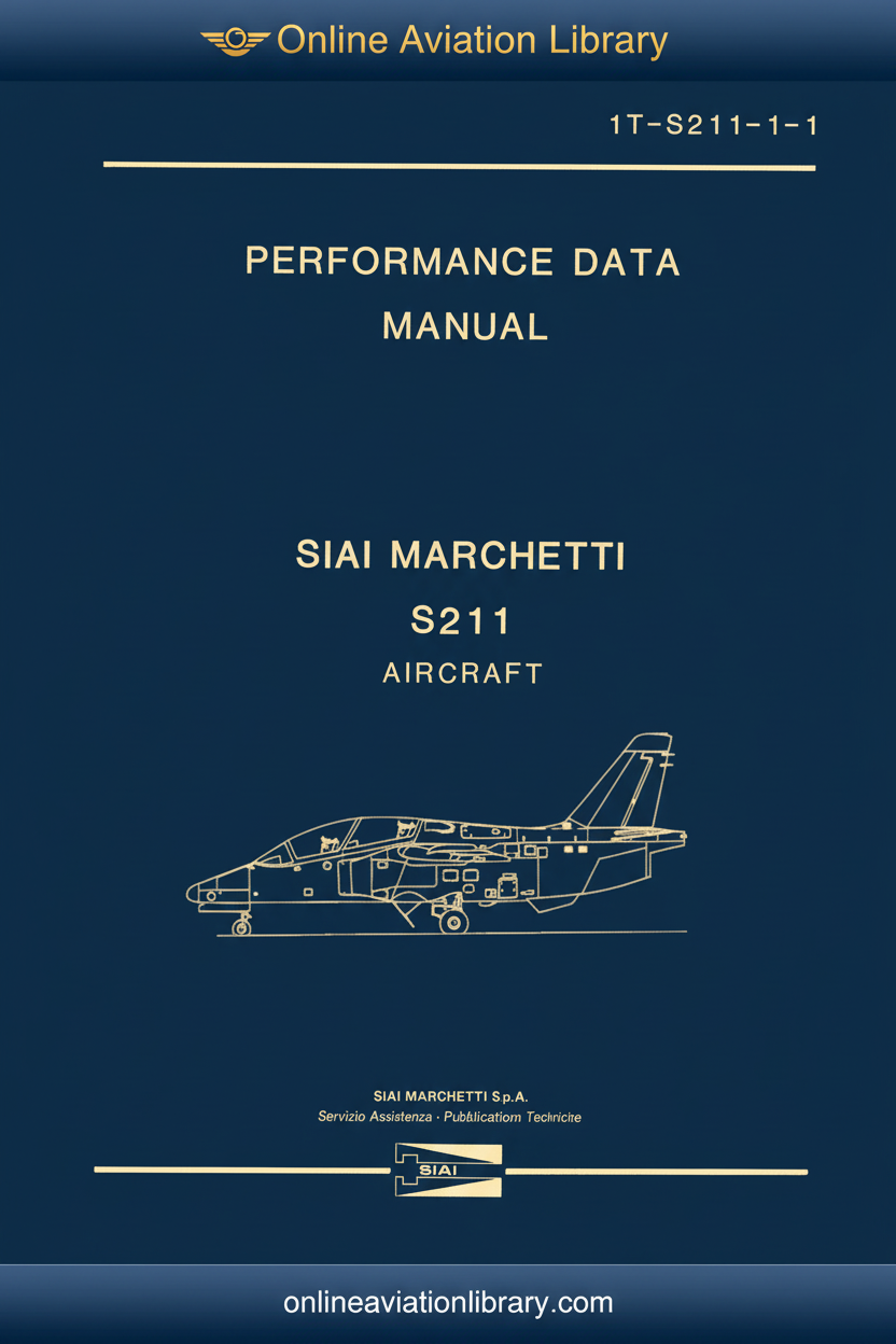 Cover Page 1 – Performance Data Manual 1T-S211-1-1