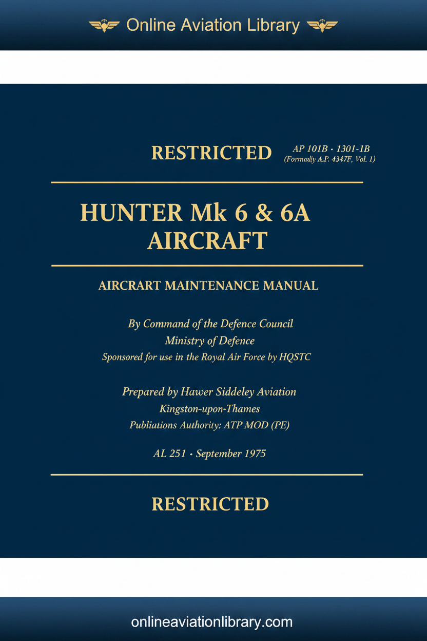 Cover Page 2 - Hunter Mk6 Maintenance Manual v2