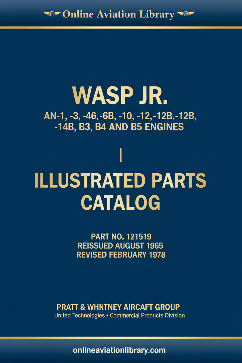Cover Page — Illustrated Parts Catalog — Part No. 121519 — 1978