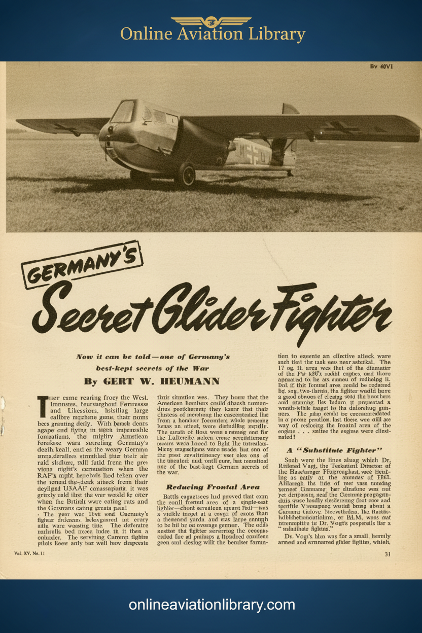 Cover Secret Glider Fighter