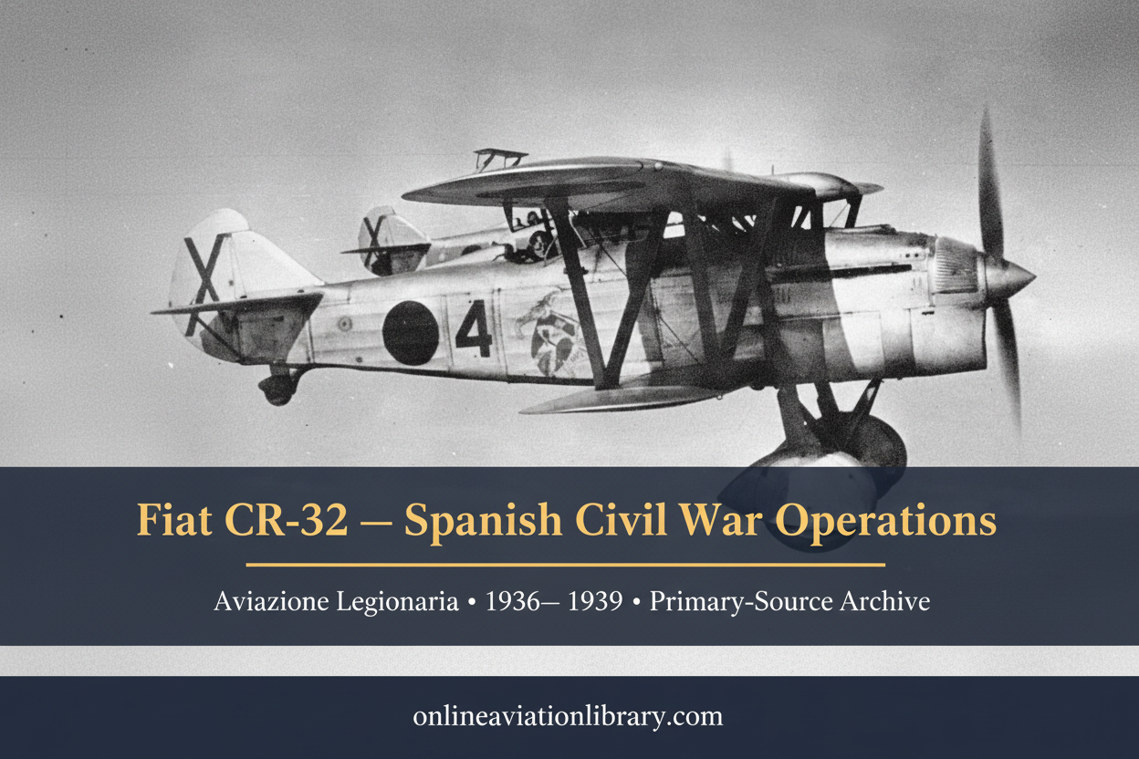 CR.32 Spanish Civil War Banner — Fixed
