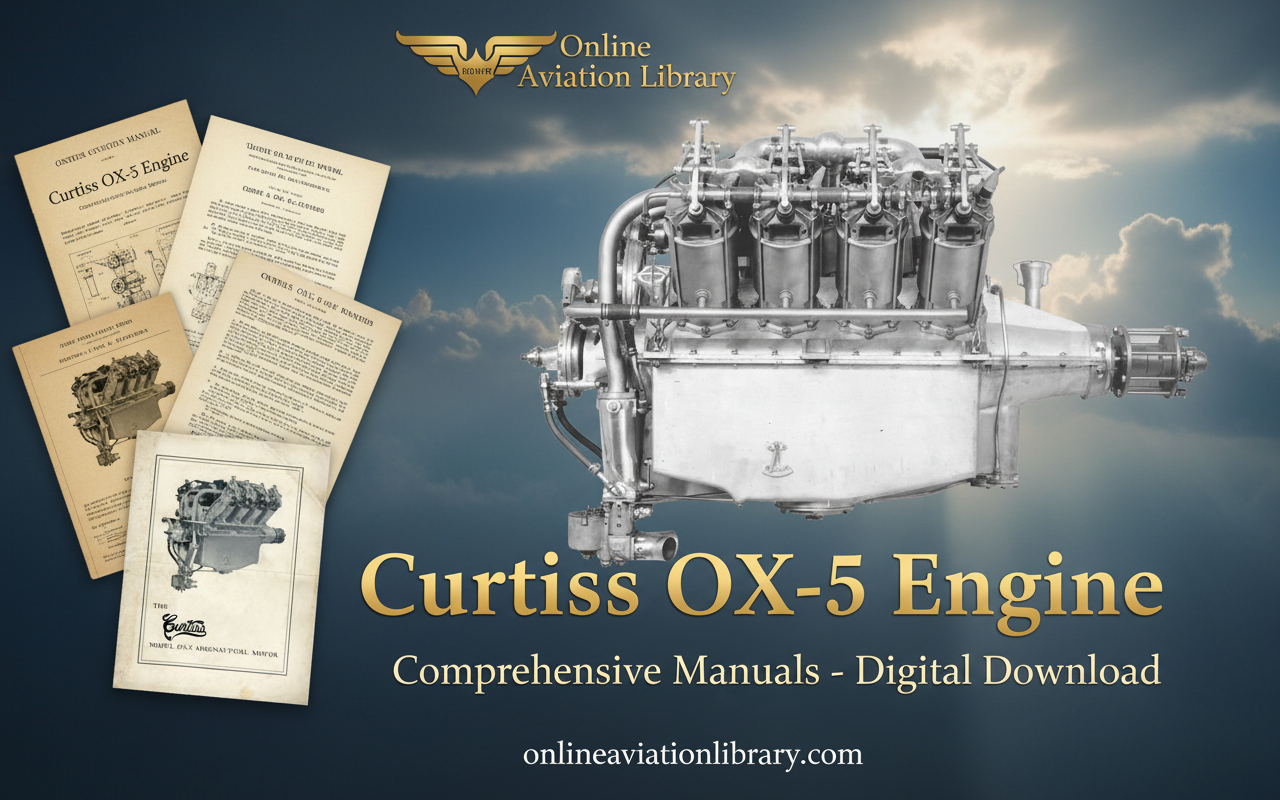 Curtiss OX-5 Engine Manuals - Technical Documentation Digital Download ...
