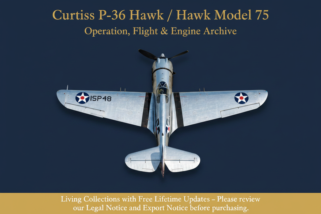 Curtiss P-36 Hawk Leaderboard Banner