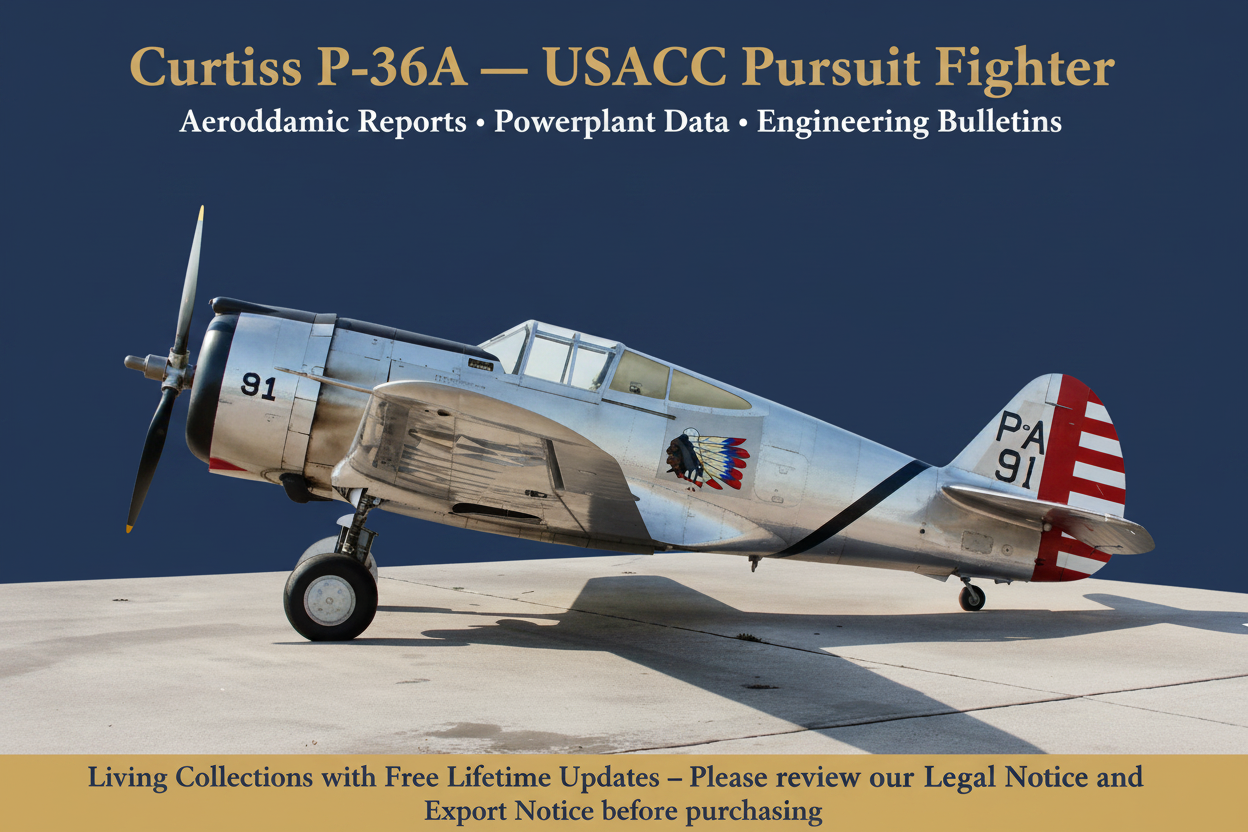Curtiss P-36A Wide Banner