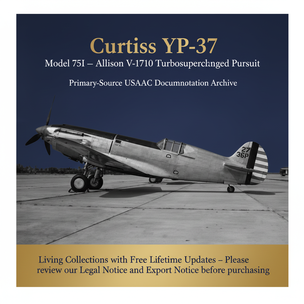 Curtiss YP-37 Square Banner