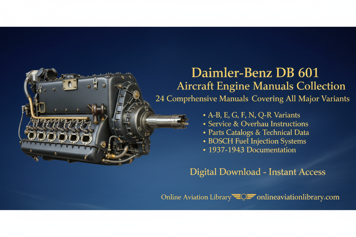Daimler-Benz DB 601 Promotional Banner - Corrected