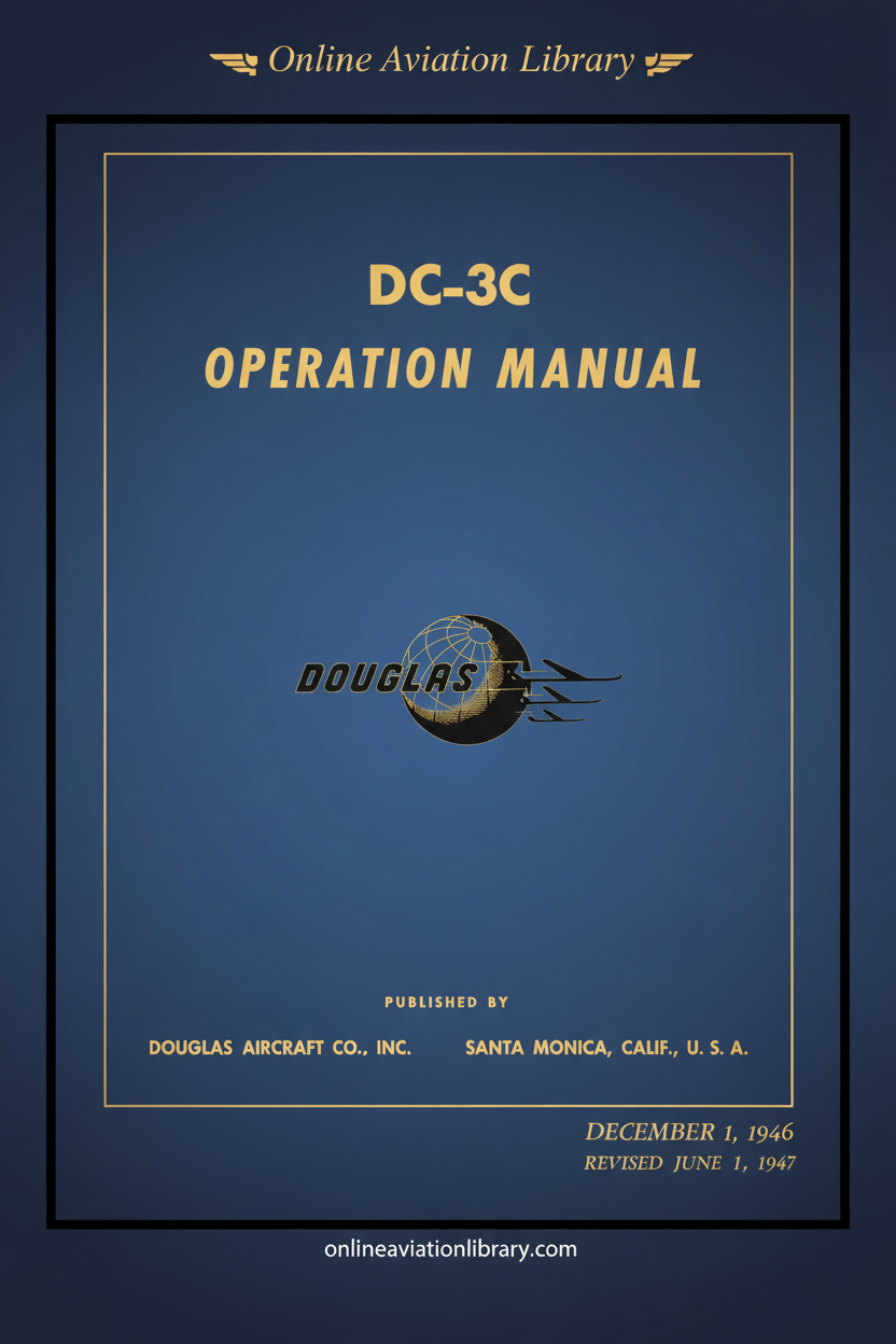 DC-3C Operation Manual Cover Page