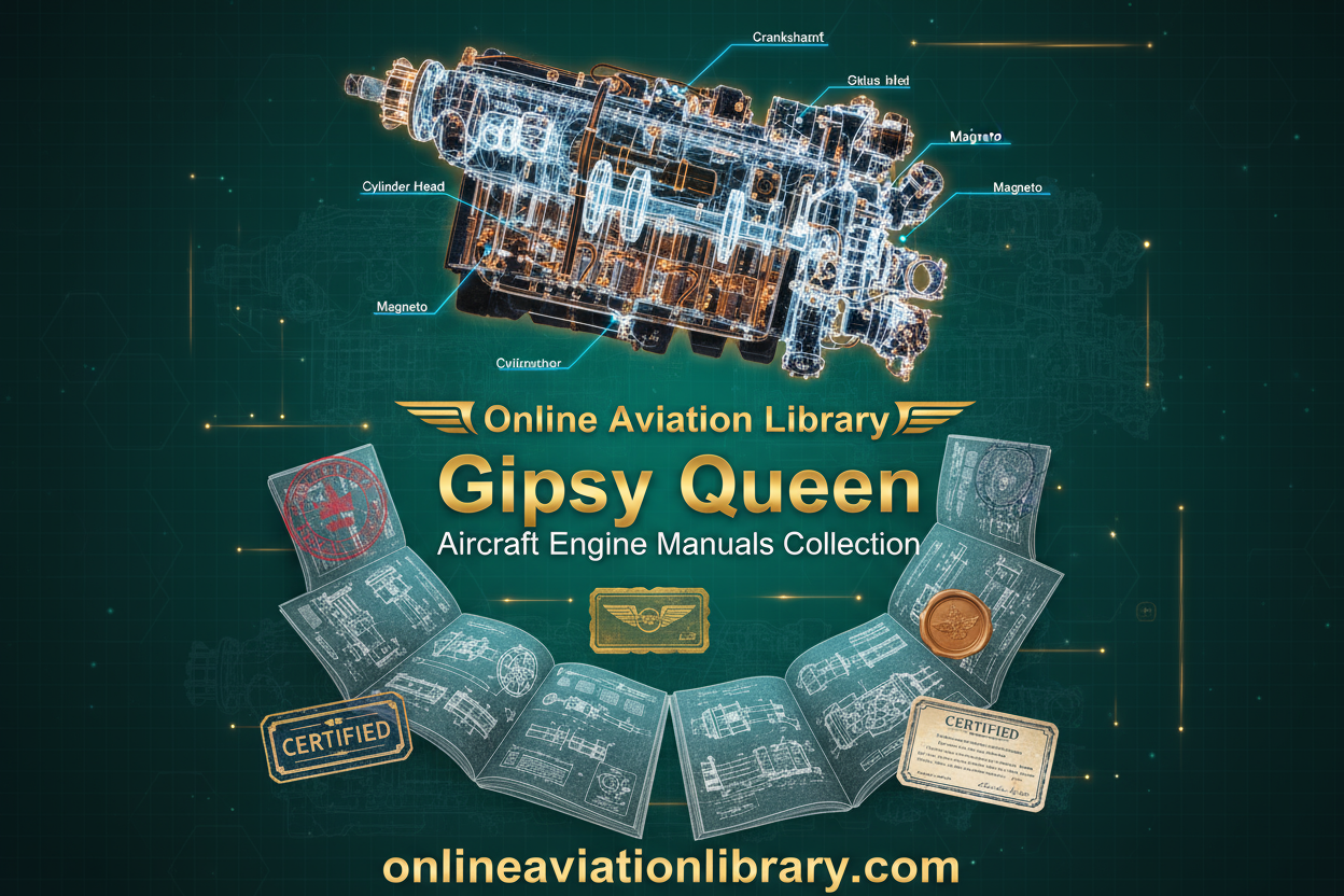 De Havilland Gipsy Queen Unusual Creative Banner