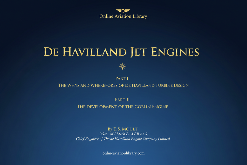 de Havilland Jet Engines Cover Page