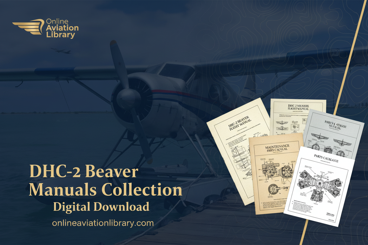 DHC-2 Beaver Manuals Promotional Banner