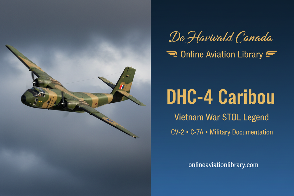 DHC-4 Caribou Promotional Banner - Corrected
