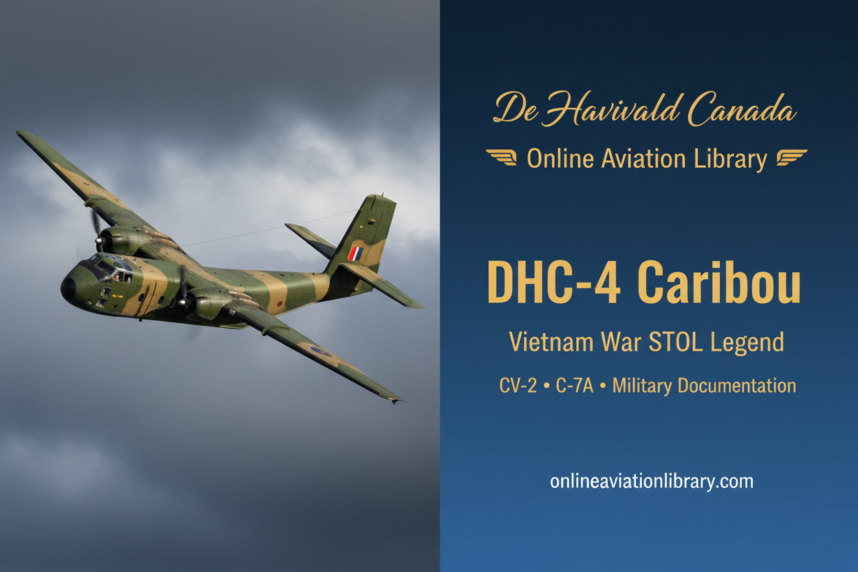 DHC-4 Caribou Promotional Banner - Corrected