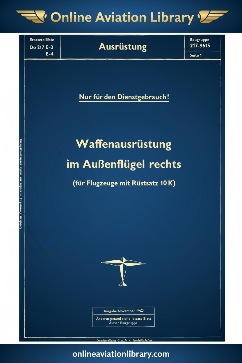 Do 217 ETL Außenflügel rechts Cover