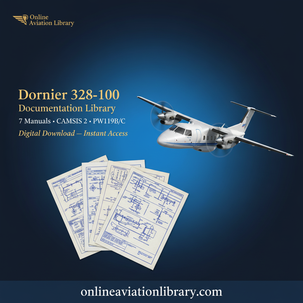 Dornier 328-100 Promotional Banner — No Turboprop
