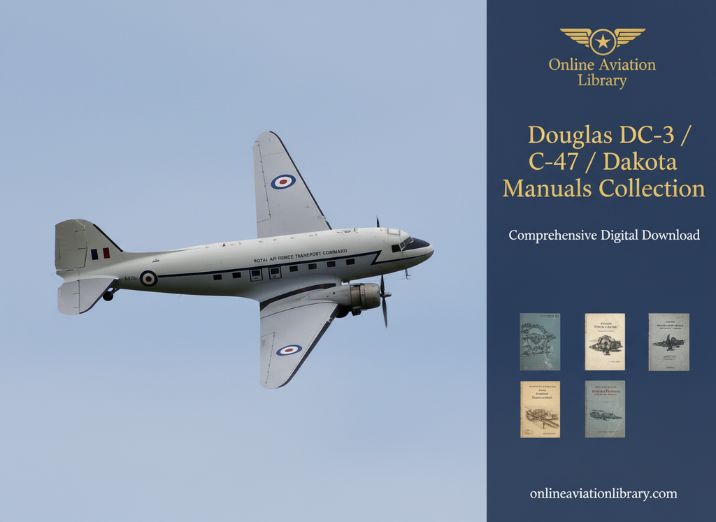 Douglas DC-3 C-47 Dakota Facebook Banner