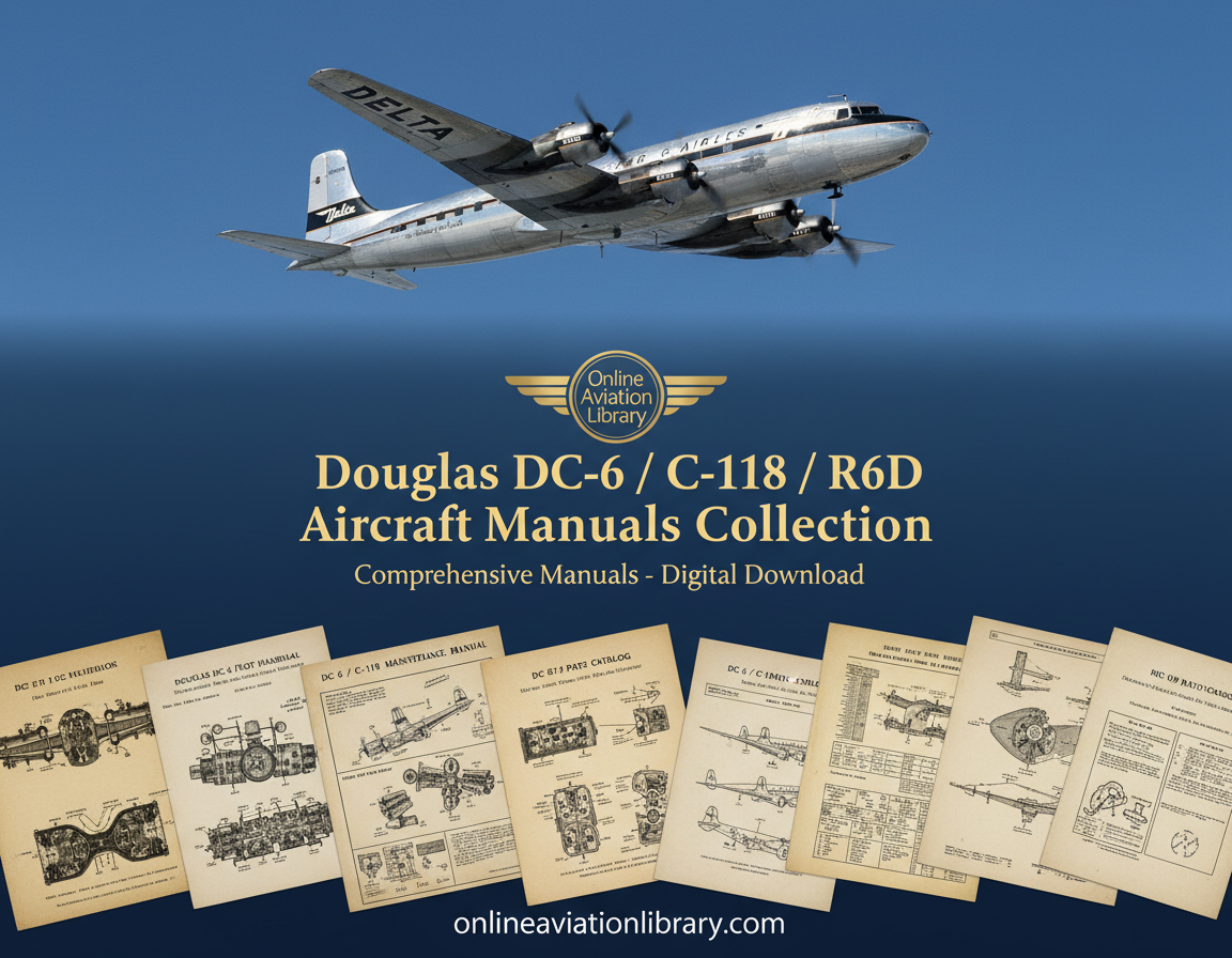 Douglas DC-6 Banner - Delta