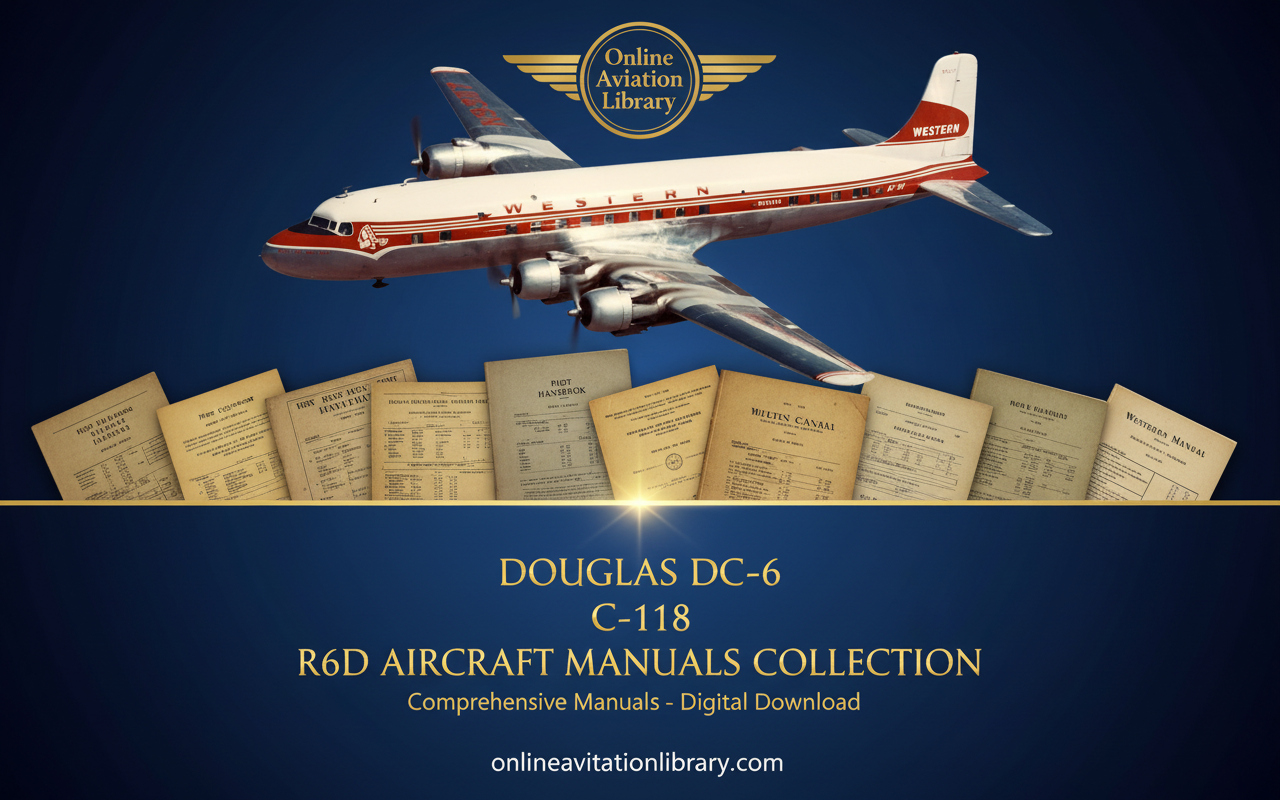 Douglas DC-6 Banner - Western