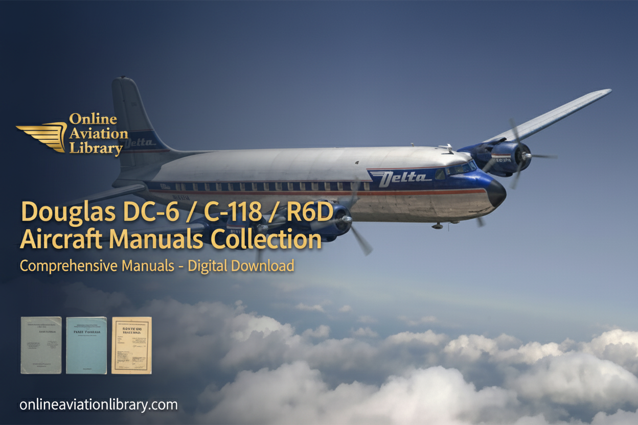 Douglas DC-6 Facebook Banner - Delta Background