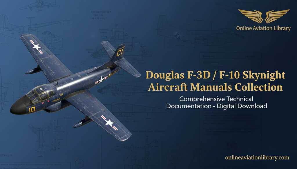 Douglas F-3D Skynight Wide Banner