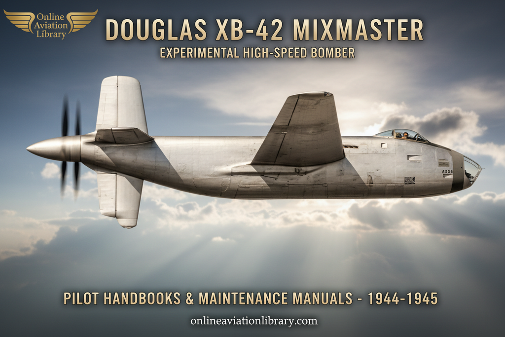 Douglas XB-42 Mixmaster Promotional Banner