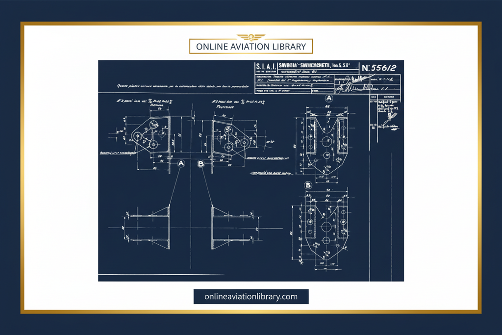 Engine Bracket Navy