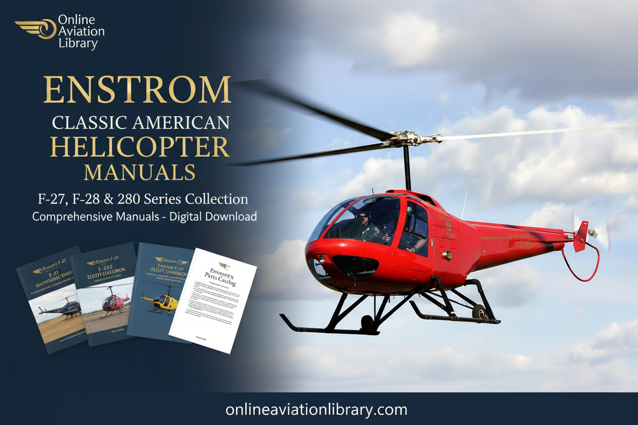 Enstrom Classic American Helicopter Manuals LB4 Banner
