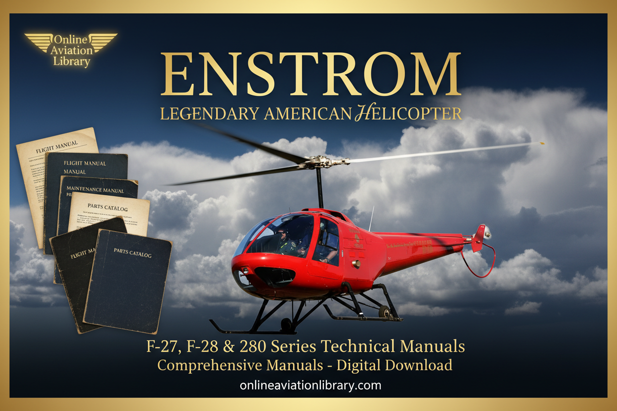 Enstrom Legendary American Helicopter LB4 Banner