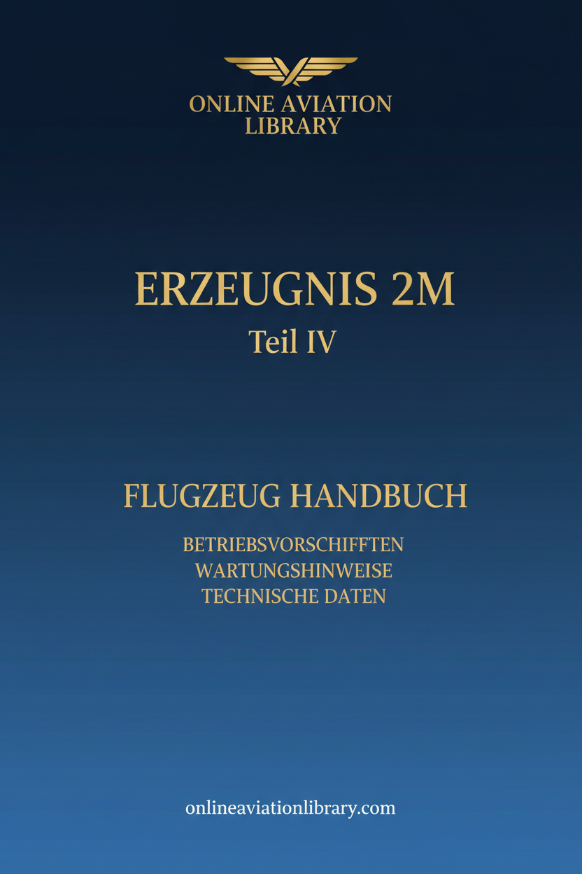 Erzeugnis 2M Teil IV Standard Cover Page TEXT