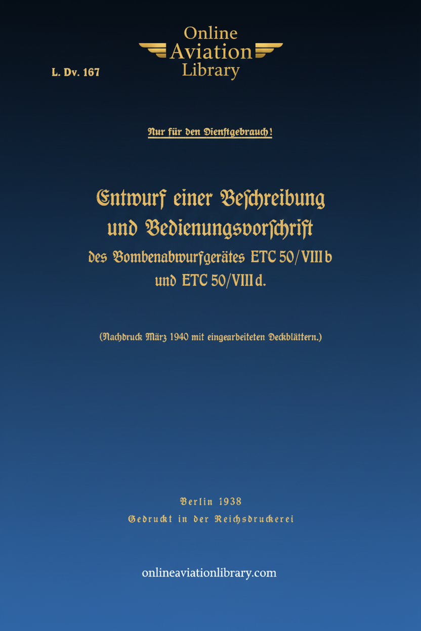 ETC 50/VIII Standard Cover Page