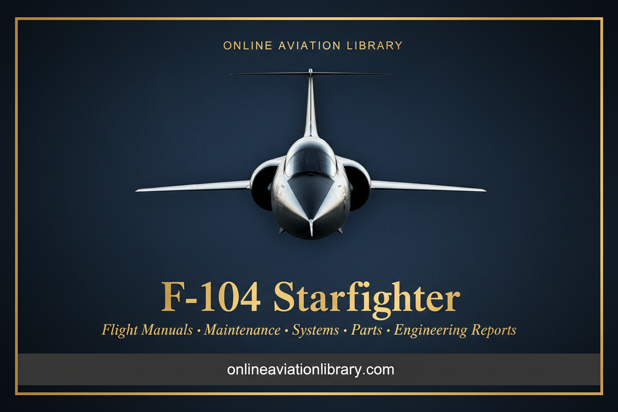 F-104 Starfighter Banner — Head-On