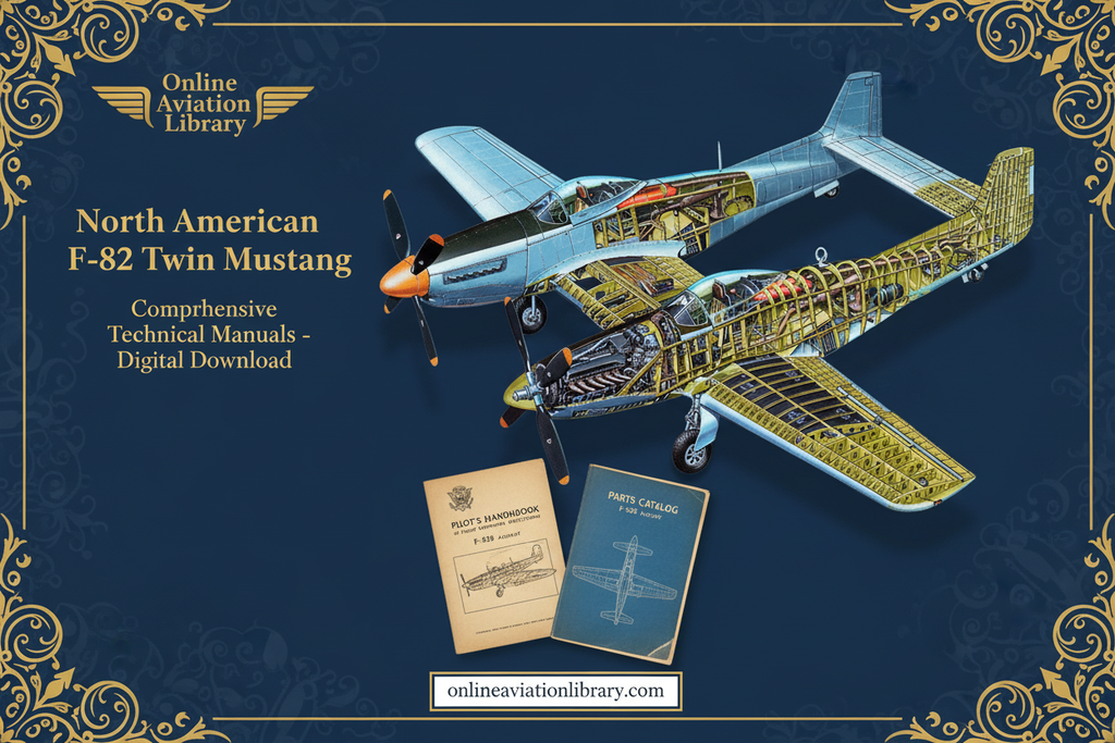 F-82 Twin Mustang Promotional Banner