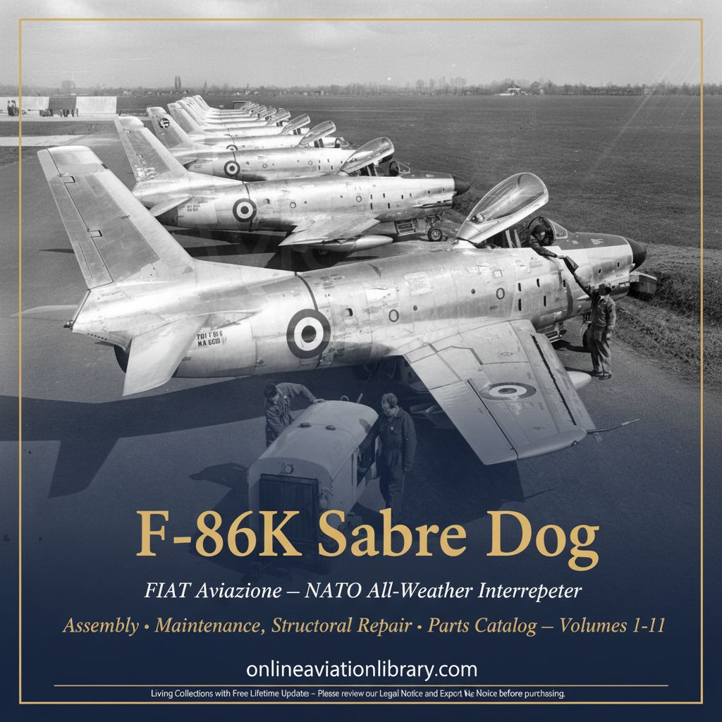 F-86K Sabre Dog Square Banner — FIAT Line-up
