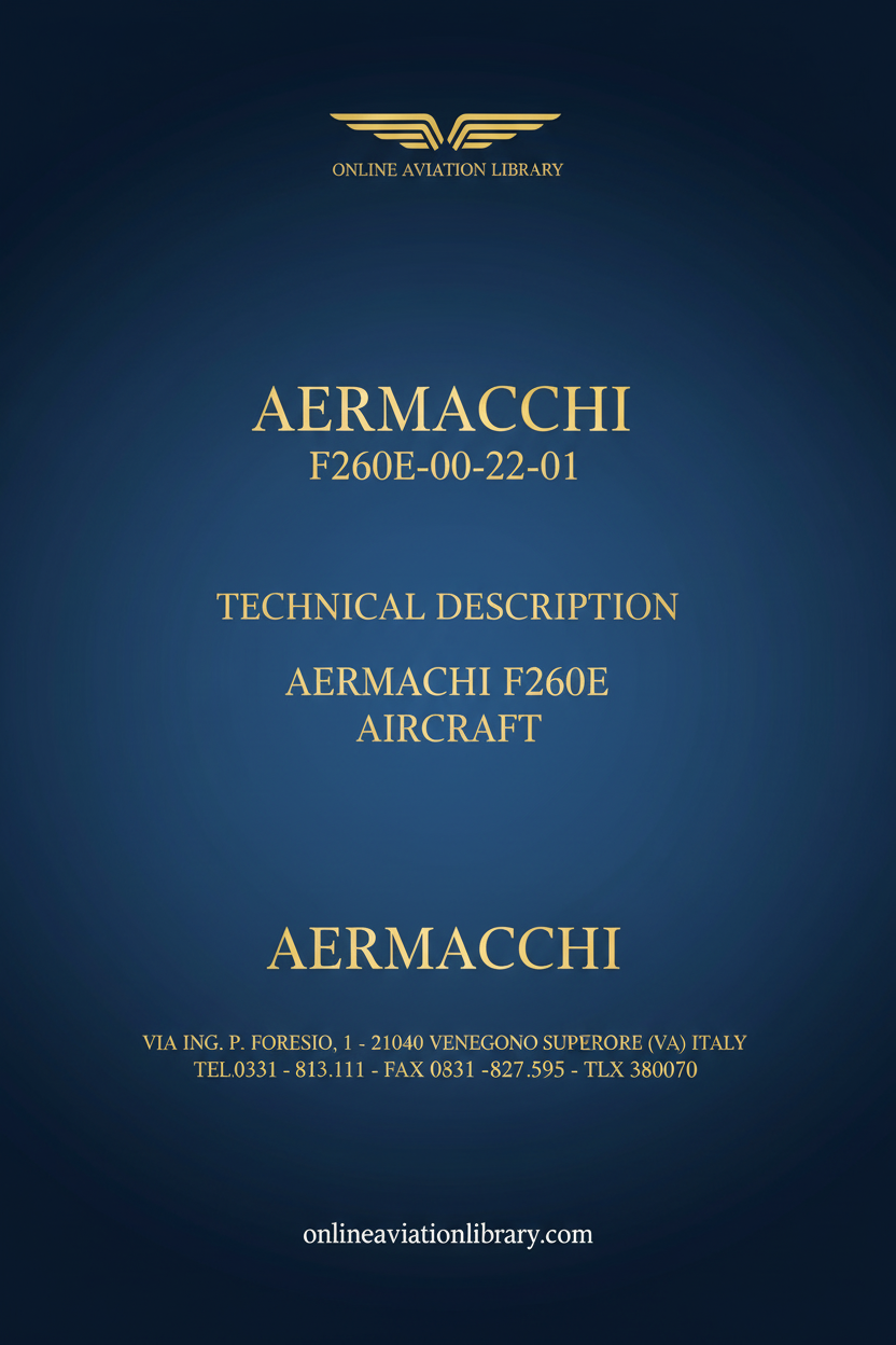 F260E Technical Description Cover