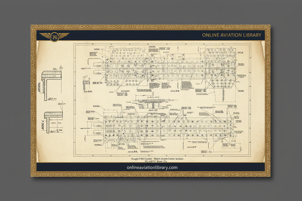 F4U Beam Assem 33a — Parchment