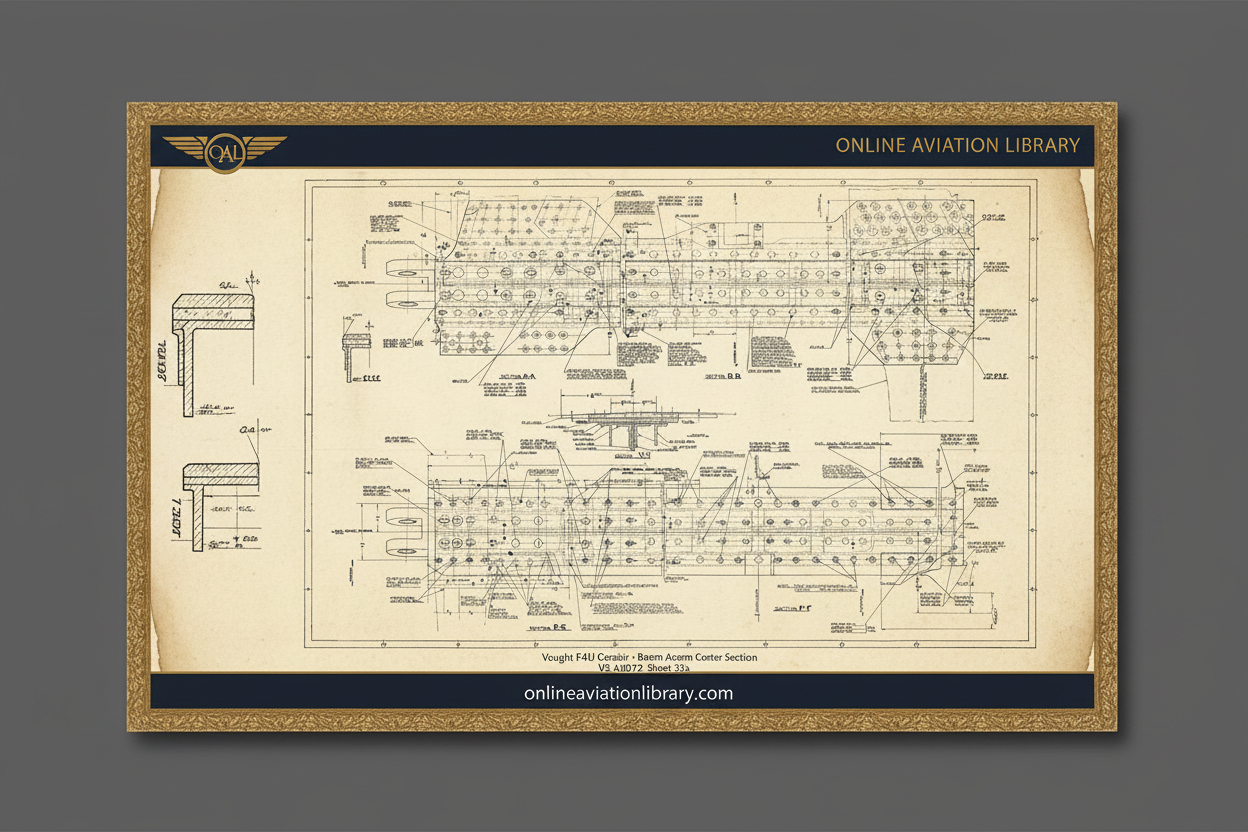 F4U Beam Assem 33a — Parchment