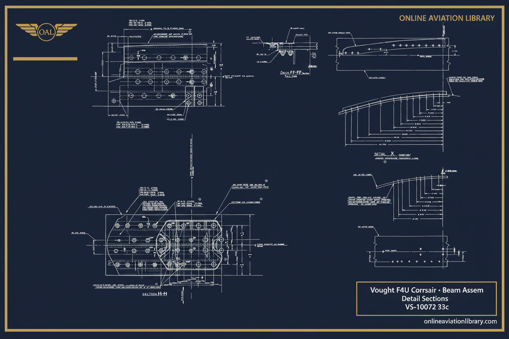 F4U Detail Sections 33c — Navy