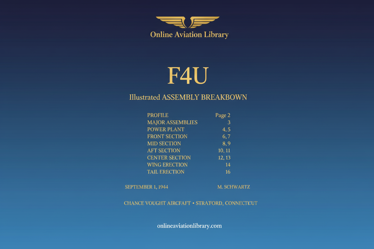 F4U Standard Cover Page