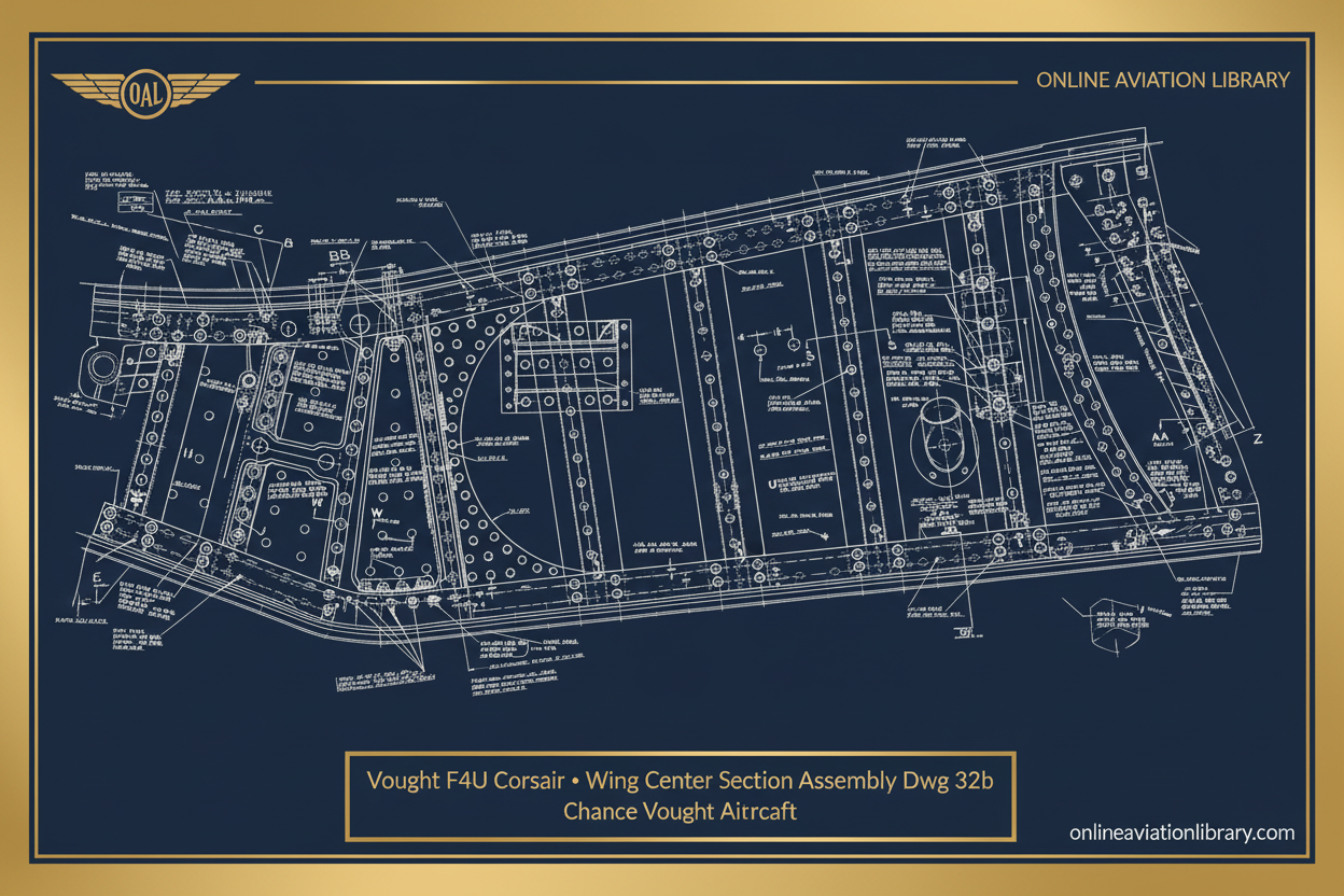 F4U Wing Center Section 32b — Navy
