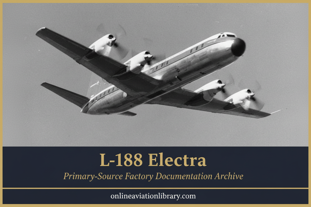 Factory Prototype L-188 Electra Banner