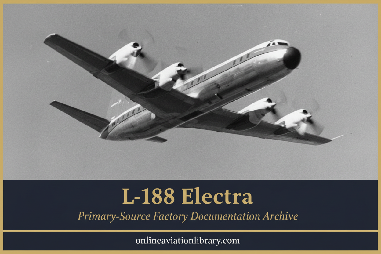 Factory Prototype L-188 Electra Banner
