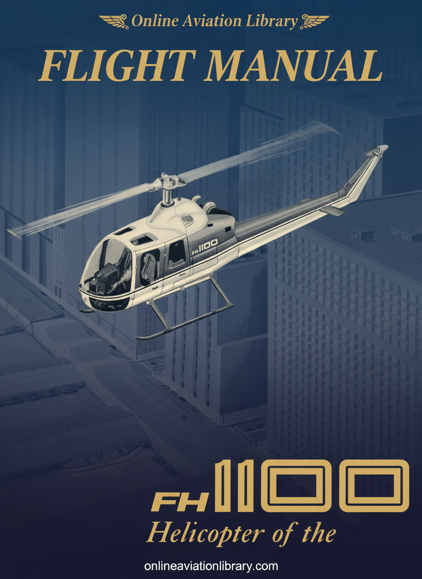 Fairchild FH-1100 Flight Manual Cover Page