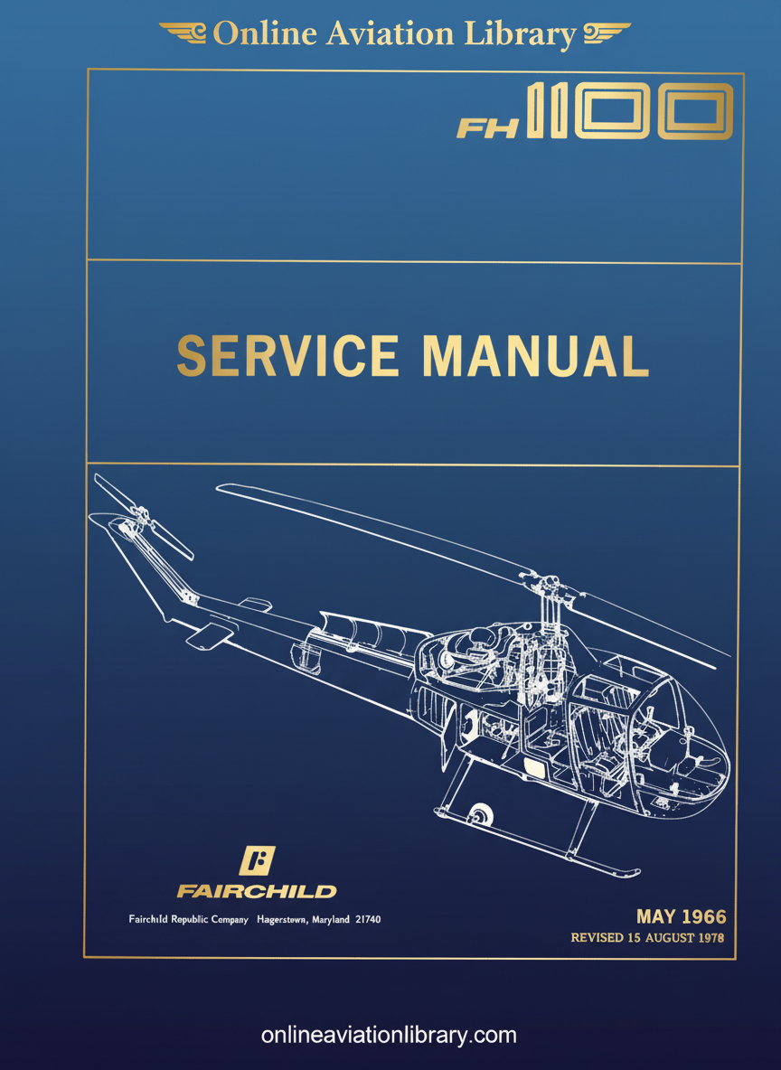 Fairchild FH-1100 Service Manual Cover Page