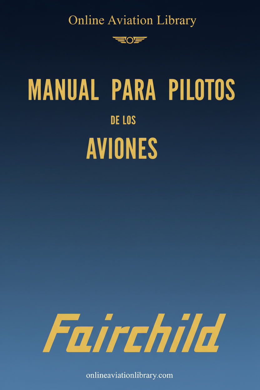Fairchild Manual Para Pilotos Cover Page