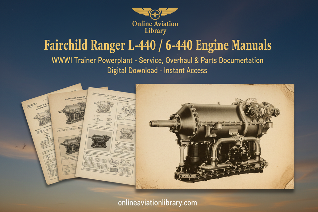 Fairchild Ranger L-440 Promotional Banner